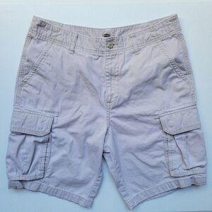 Old Navy Men's Beige Cargo Shorts Size 34 10 inch